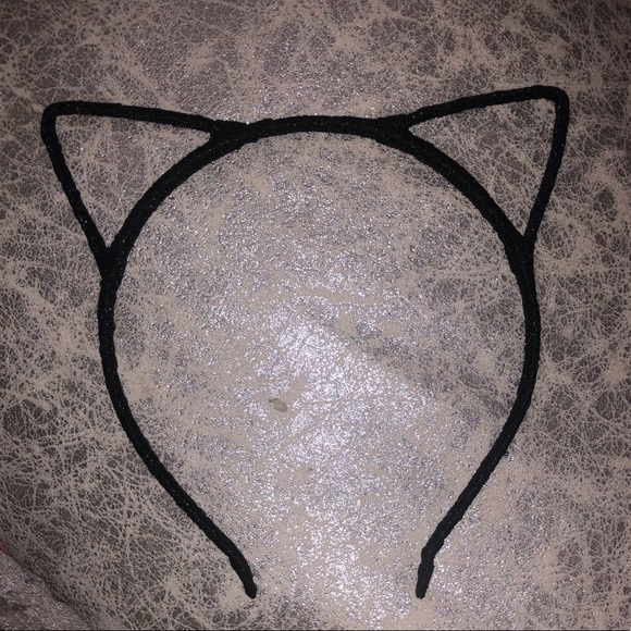 NWOT Sparkly Cat ears headband - Picture 2 of 4